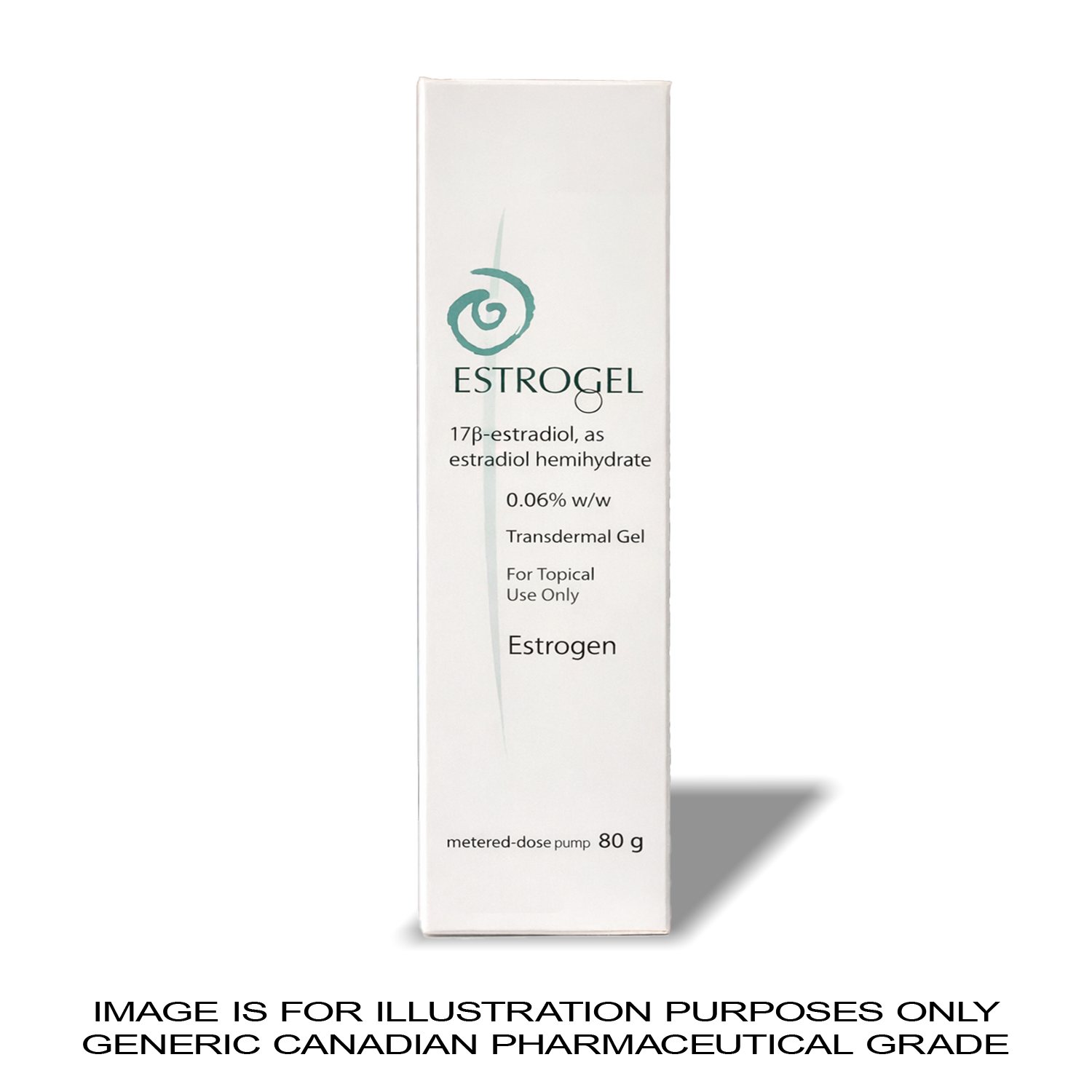 Estrogel 80g Gel [Estrogen Replacement] — Peptide Source Canada source product image