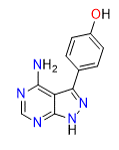 4-(4-amino-1H-pyrazolo[3,4-d]pyrimidin-3-yl)phenol | CAS 1293915-57-7 — ResolveMass Laboratories source product image