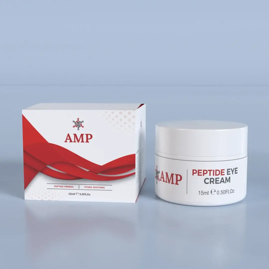 Peptide Eye Cream – Multi-Peptides Infused Firming Eye Cream (15 mL) — AMP Peptides Canada source product image