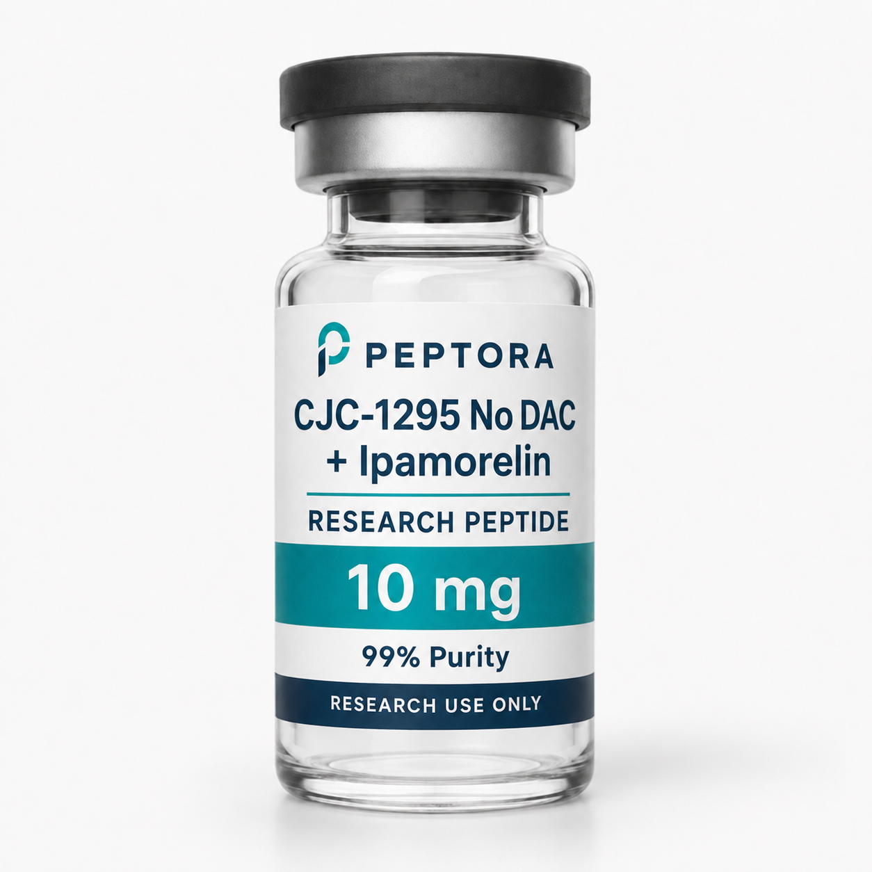 CJC-1295 No DAC + Ipamorelin Canada 10 mg — Peptora Peptide Labs source product image