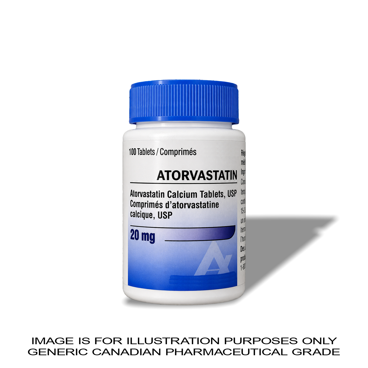 ATROVASTATIN 20MG  100 [CHOLESTEROL CONTROL] — Peptide Source Canada source product image