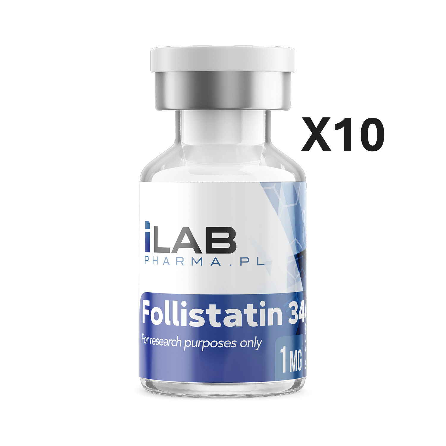 Follistatin 344 1mg 10 Pack  – myostatin inhibitor for maximum muscle gain (Copy) — Peptide Source Canada source product image