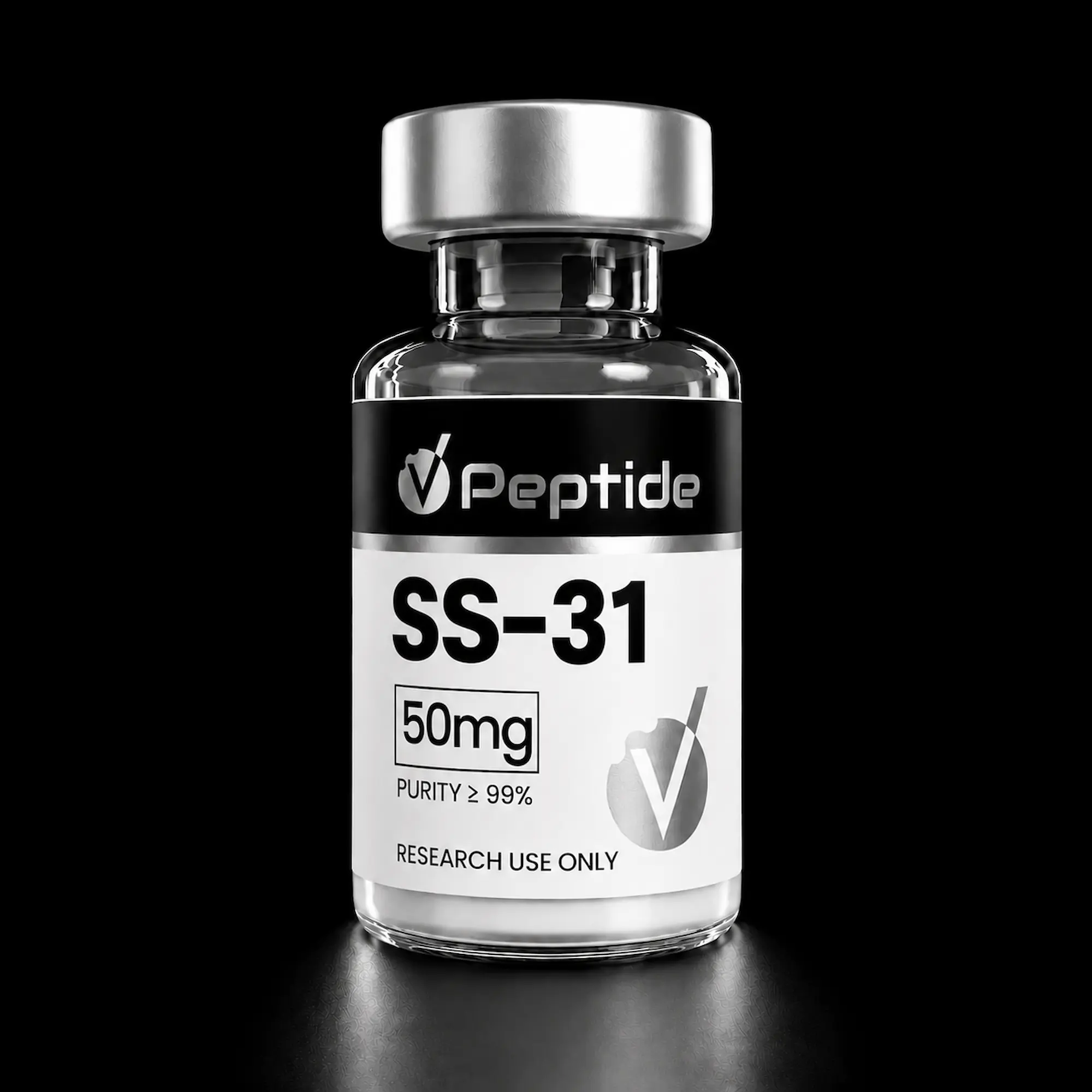 SS-31 Elamipretide — 50mg Vial | Cardiolipin Peptide — VPeptide source product image