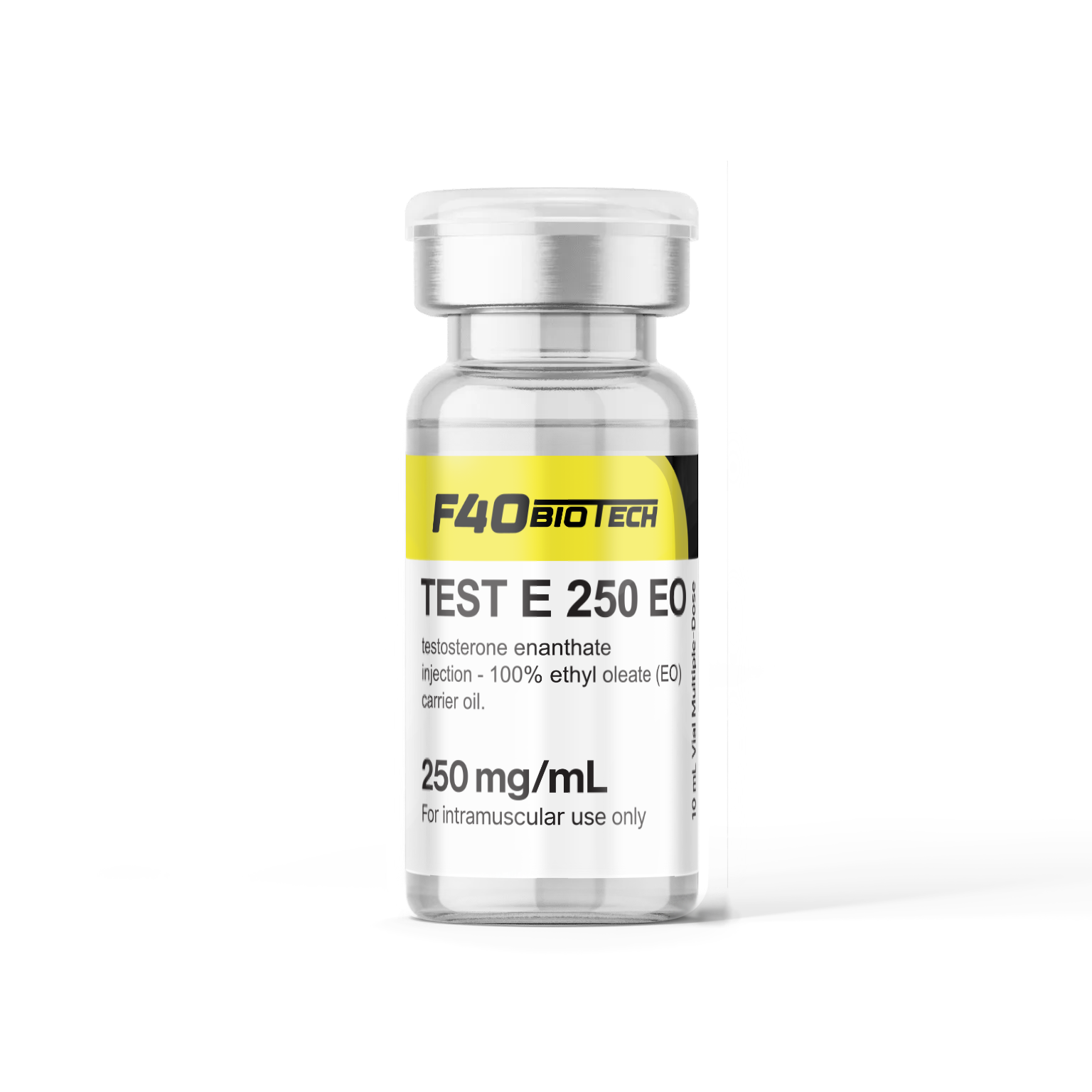TEST E 250 – Carrier Oil: 100% ETHYL OLEATE – Double Filtered –SUPER THIN  – NO PIP –  F-40 Biotech — Peptide Source Canada source product image