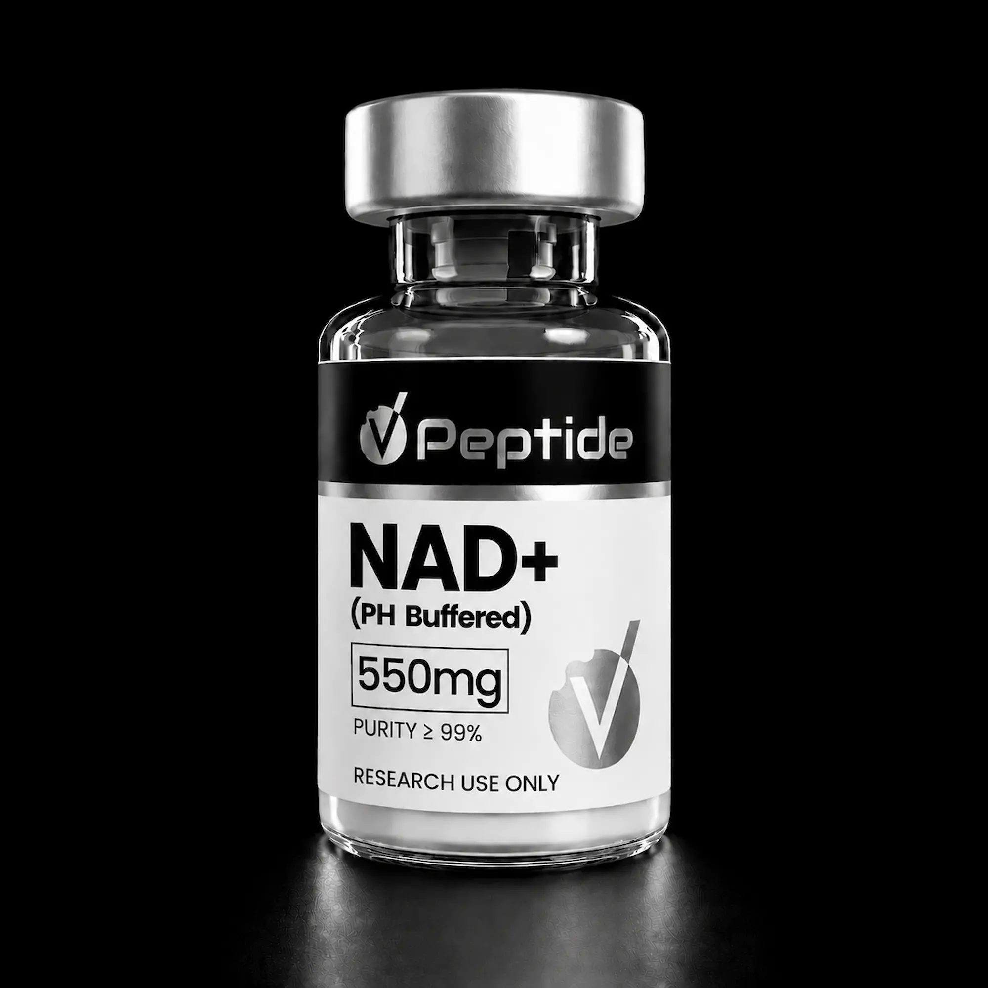 NAD+ 550mg (PH Buffered) – Premium Grade — VPeptide source product image