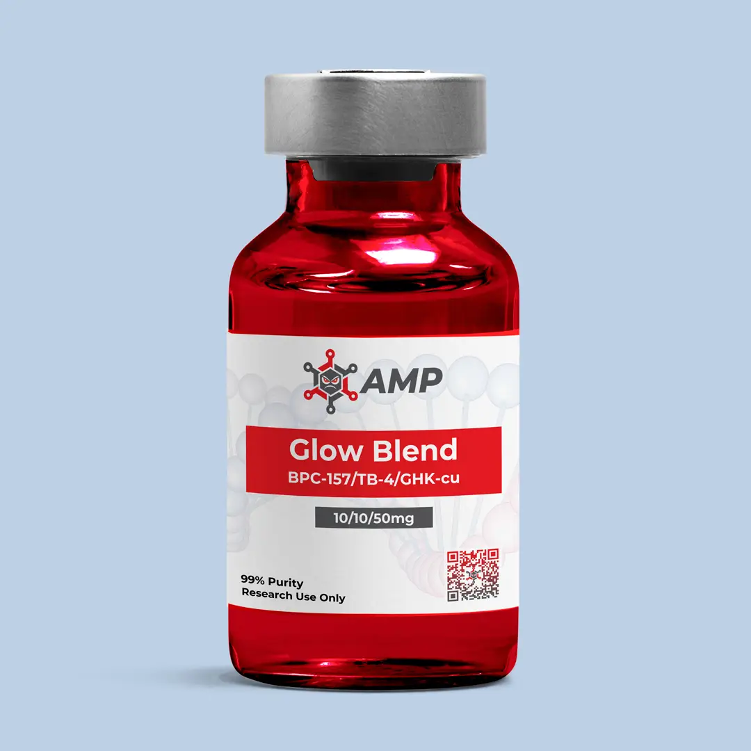Glow Blend (BPC-157/TB-4/GHK-cu) 10/10/50mg — AMP Peptides Canada source product image