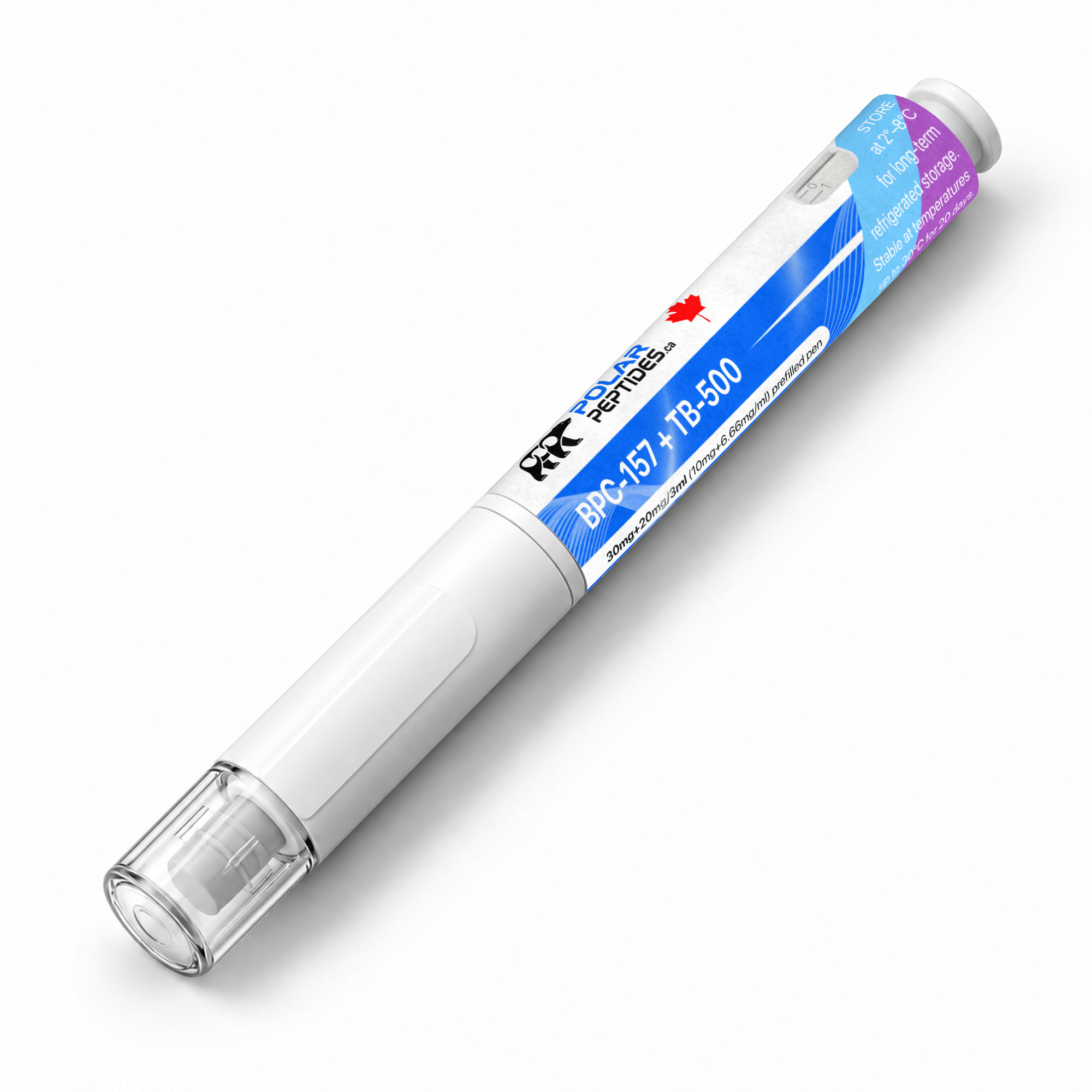BPC-157 + TB-500 Premixed Pen — Polar Peptides source product image