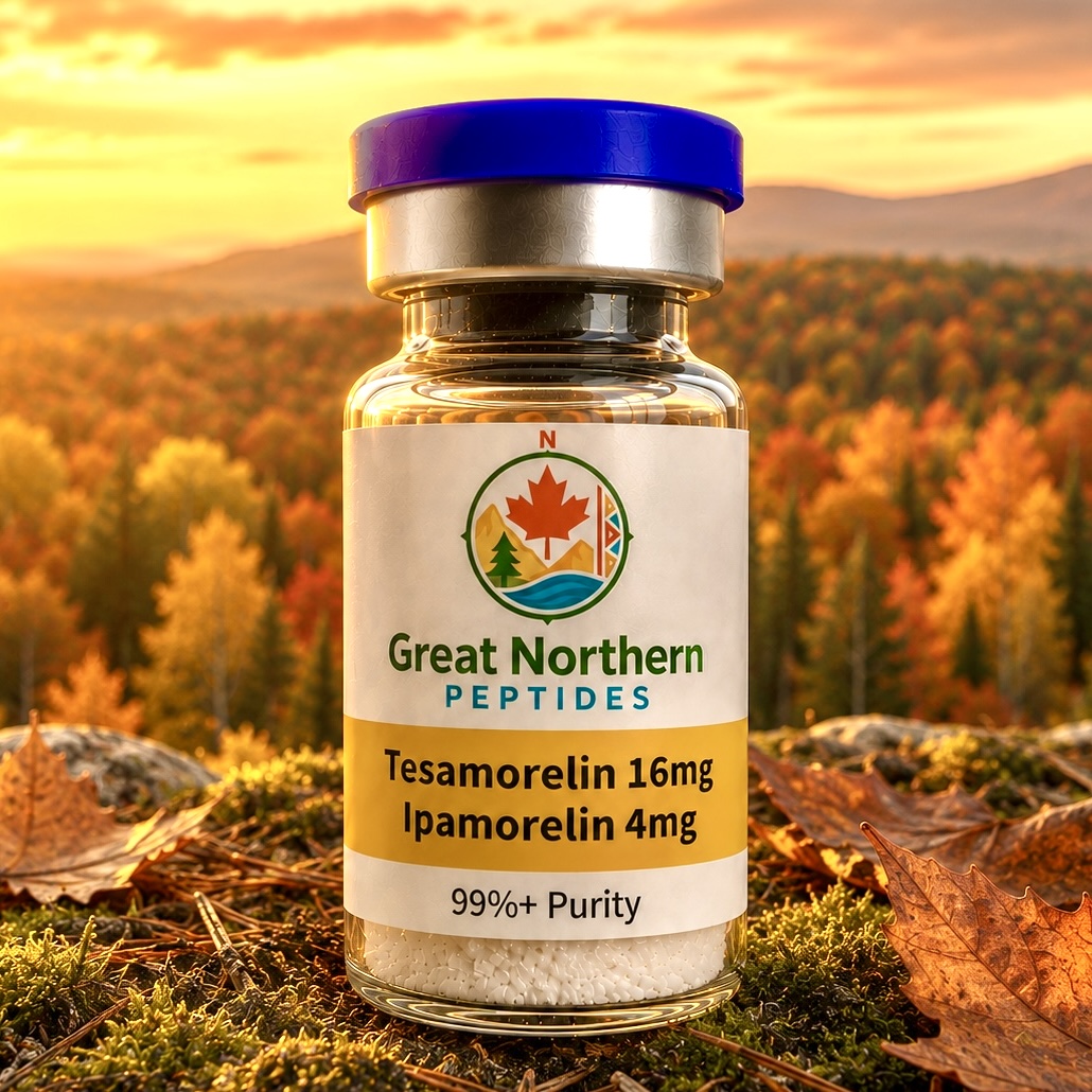 Tesamorelin 16mg & Ipamorelin 4mg Blend — Great Northern Peptides source product image