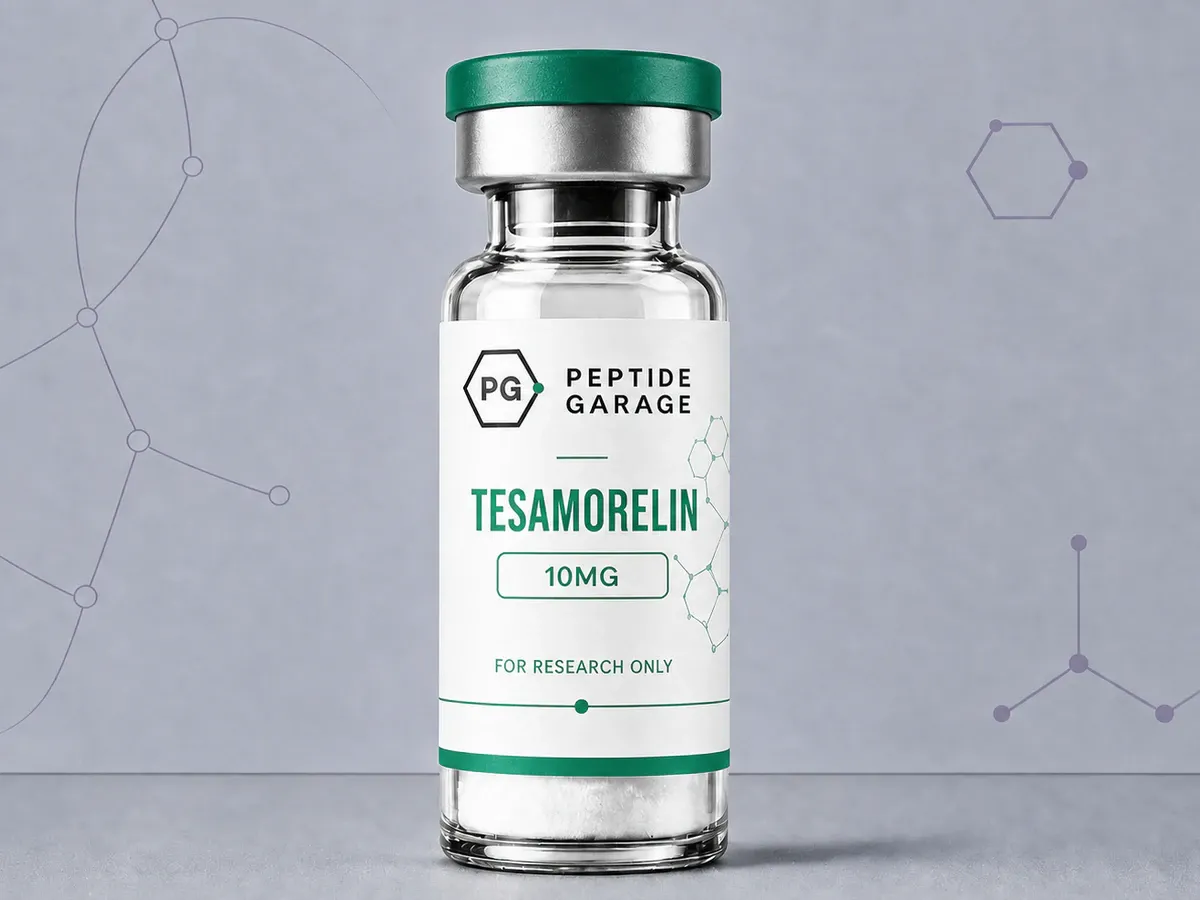 Tesamorelin — 10mg — Peptide Garage source product image