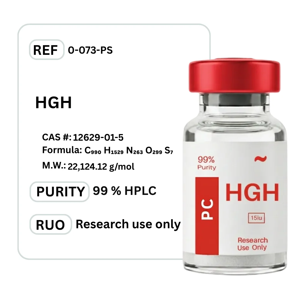 HGH — Vial / 15iu — Edmonton Peptides source product image