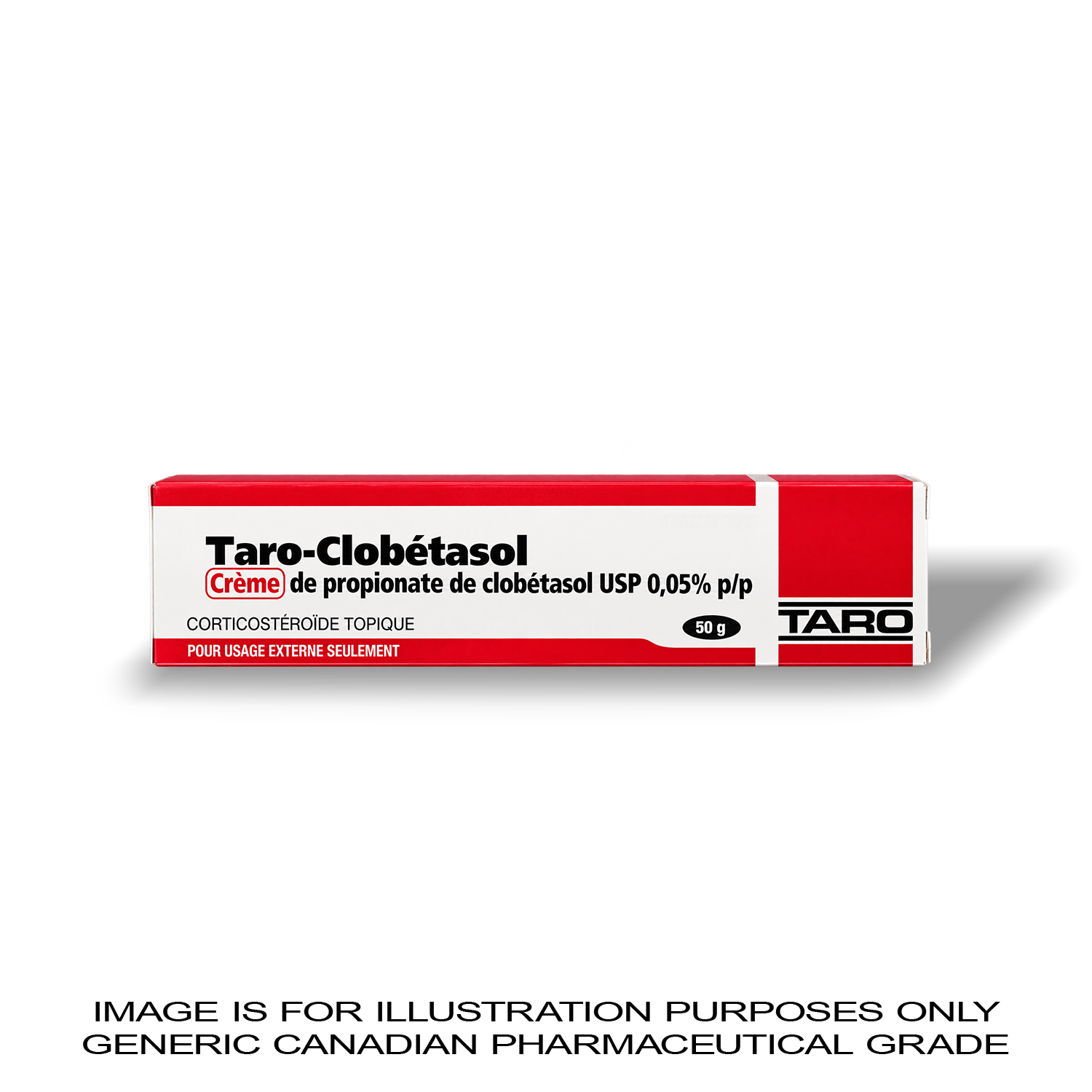 Clobetasol 0.05% Cream 50 g — Peptide Source Canada source product image