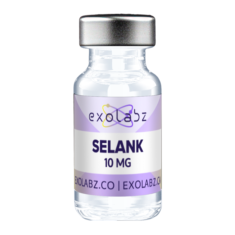 Selank 10mg Canada | Larger Vial, Lower $/mg | ExoLabz — ExoLabz source product image