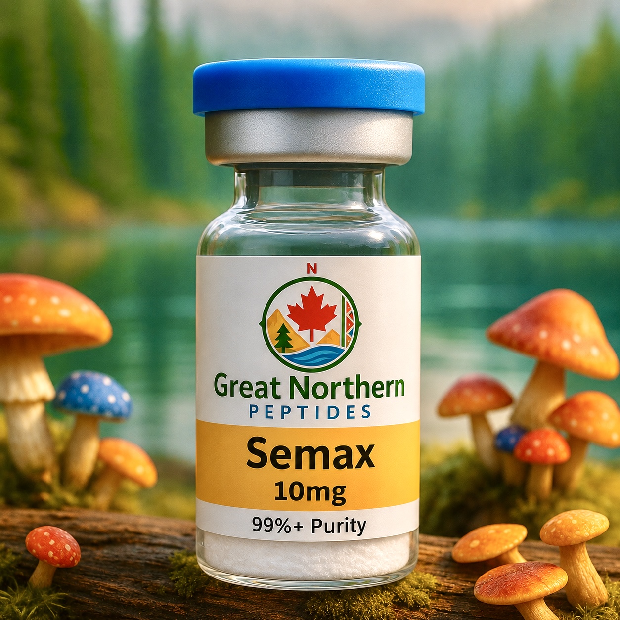 Semax 10mg — Great Northern Peptides source product image