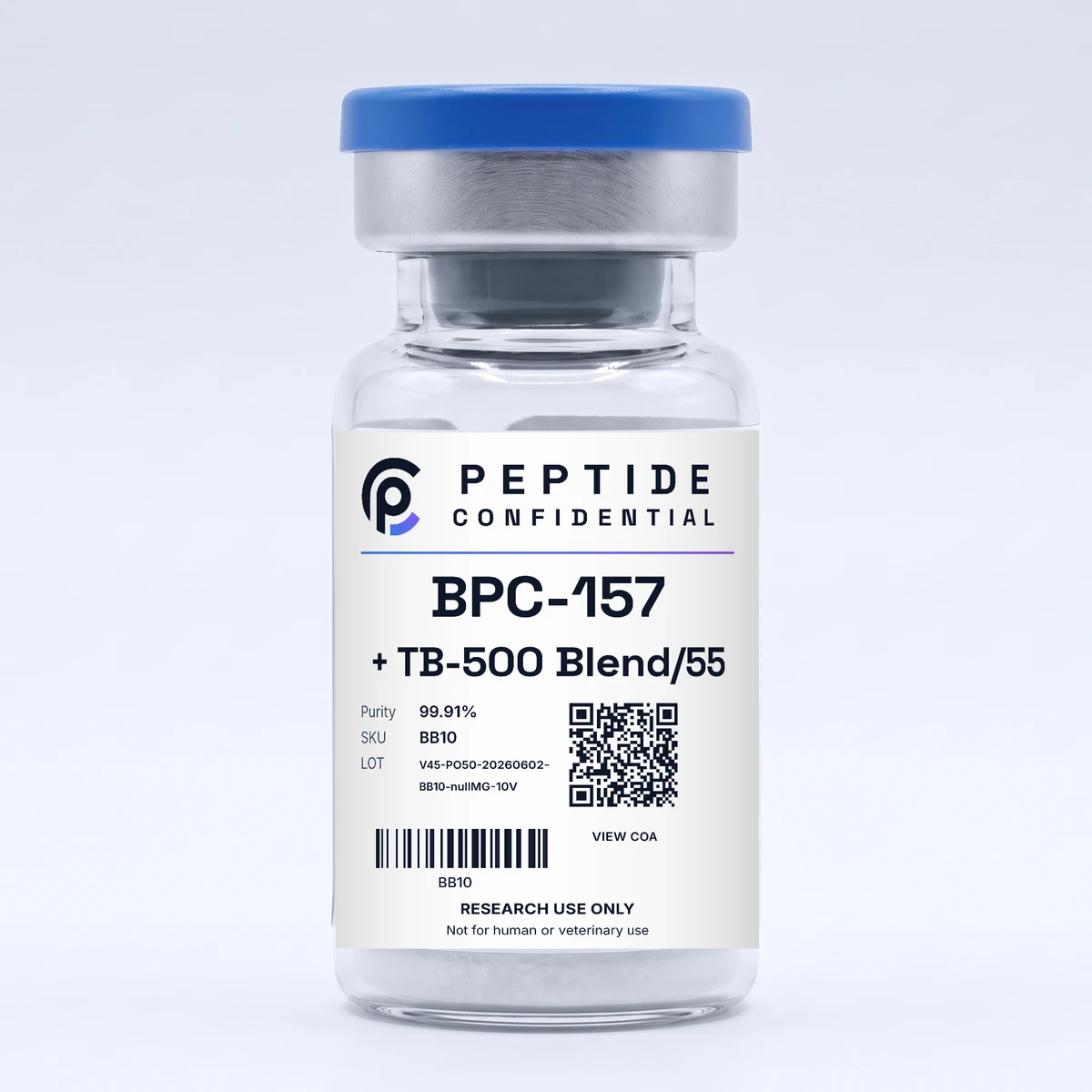 BPC-157 + TB-500 Blend/55 — Peptide Confidential source product image