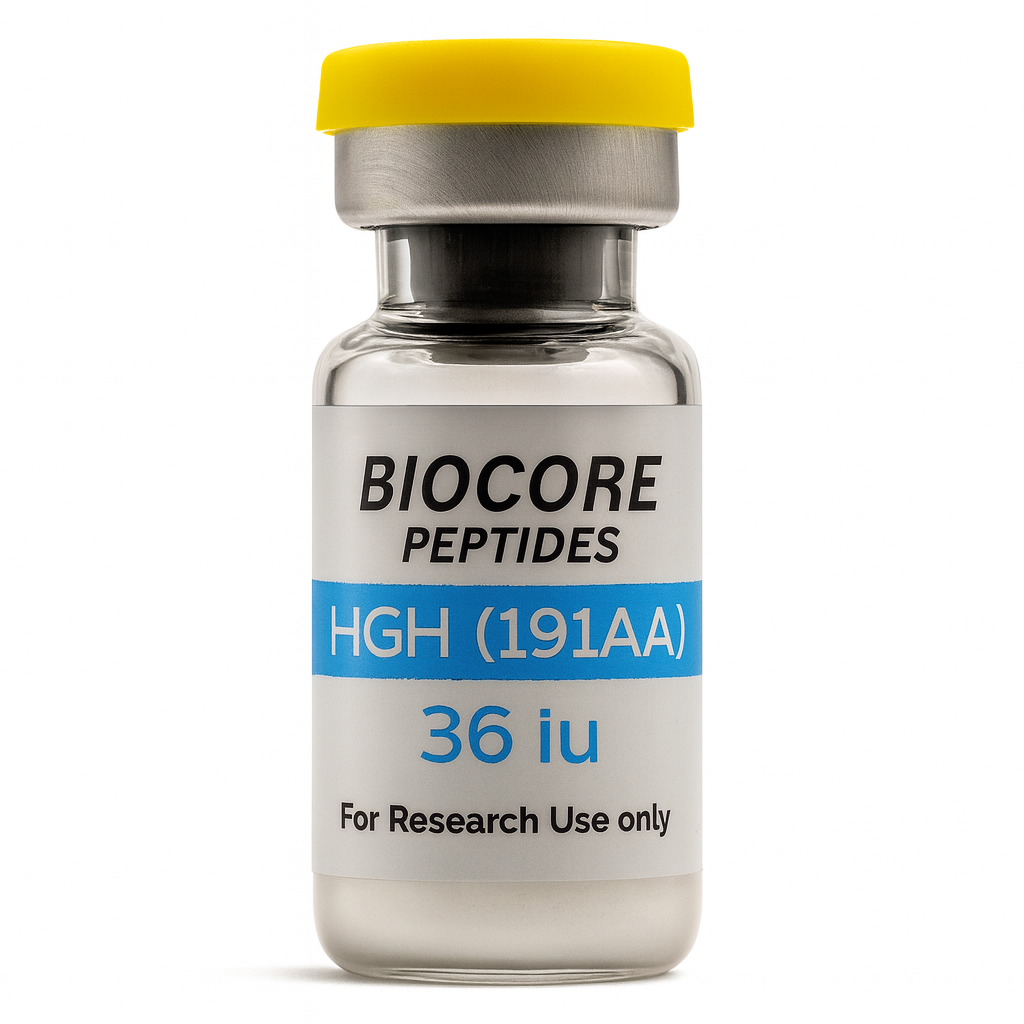 HGH 36iu (191AA) (Single or Bundle and Save) (No ETA) — Biocore Peptides source product image