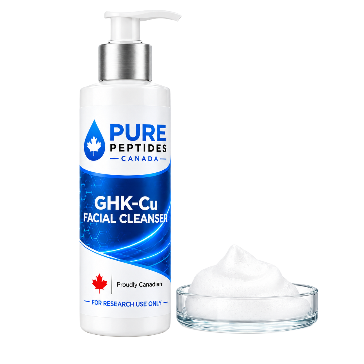 GHK-Cu Facial Cleanser — Pure Peptides Canada source product image