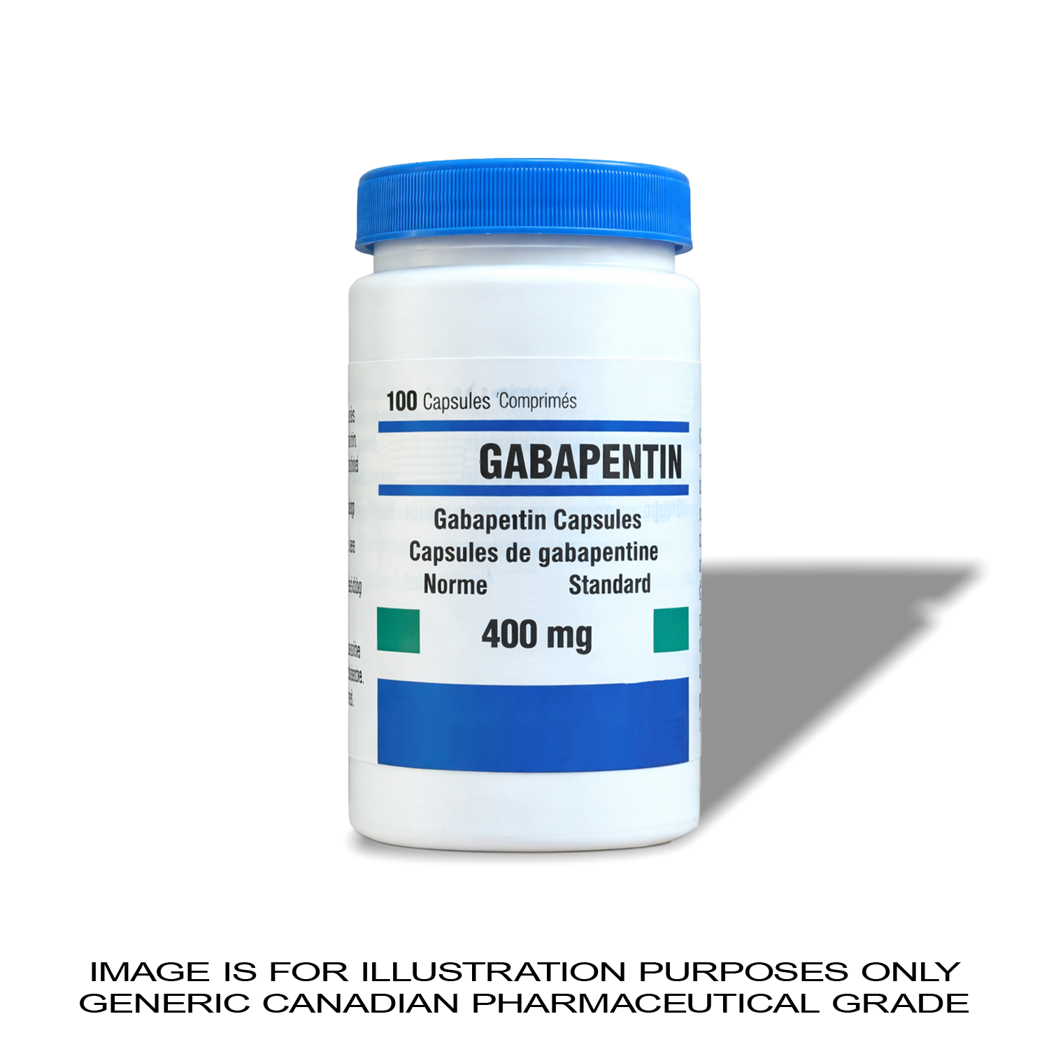 Gabapentin 400MG X 100 [Nerve Pain] — Peptide Source Canada source product image
