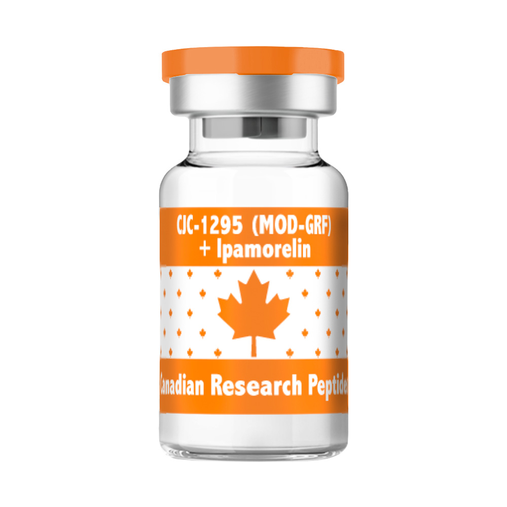 CJC-1295 (MOD-GRF) + Ipamorelin – 5mg+5mg/vial — Canadian Peps source product image