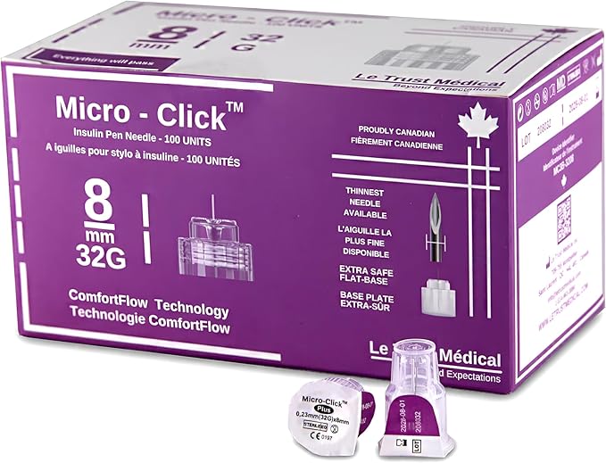 Injection Pen Needles Box of 100 — Biocore Peptides source product image
