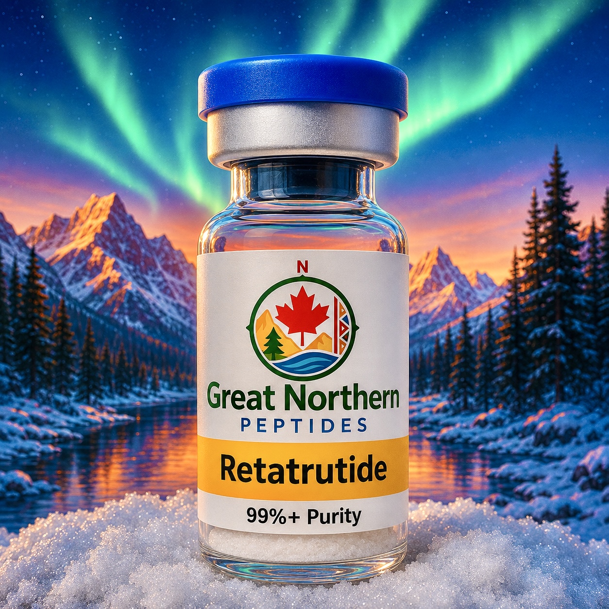 Retatrutide — Great Northern Peptides source product image