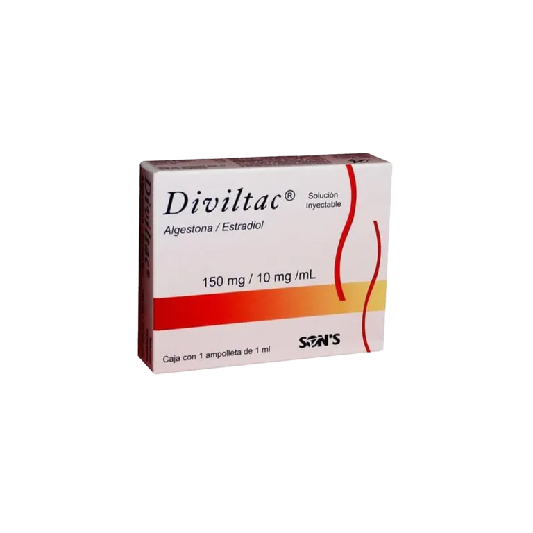 Diviltac [ 150mg Algestona + 10mg Estradiol 1mL injection] – HRT — Peptide Source Canada source product image