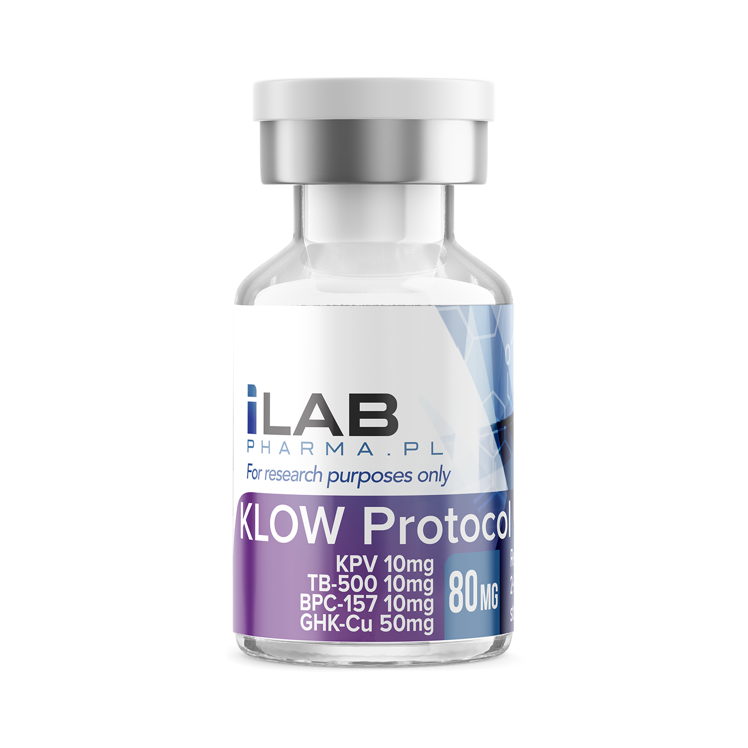 KLOW PROTOCOL 80MG [Ultimate Healing Blend + Anti-Inflammatory] (Certificate of Analysis, Second Image) — Peptide Source Canada source product image