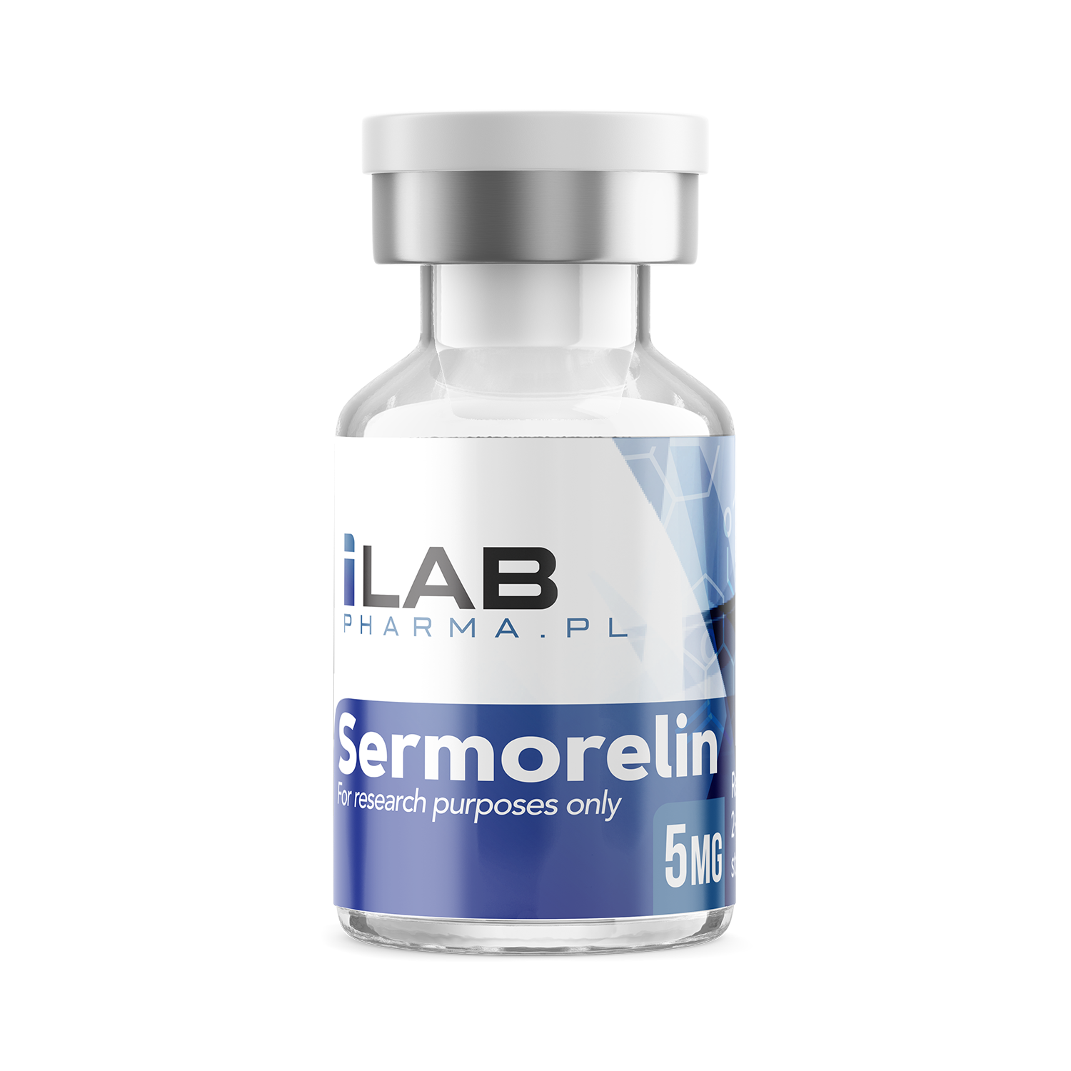 Sermorelin 5mg – Natural GH release (Qualitative and quantitative analysis second image) — Peptide Source Canada source product image