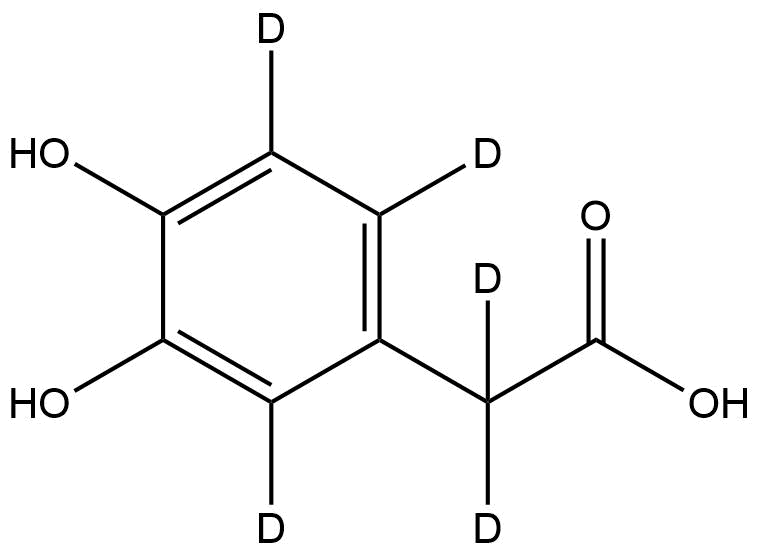 3,4-Dihydroxyphenyl-d3)acetic-2,2-d2 Acid | CAS No.: 60696-39-1 — ResolveMass Laboratories source product image