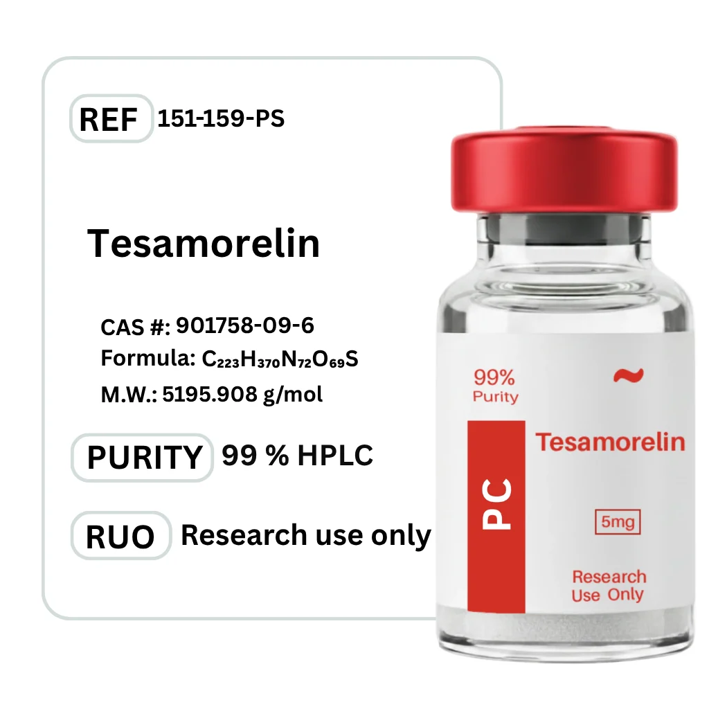 Tesamorelin — Vial / 10mg — Edmonton Peptides source product image