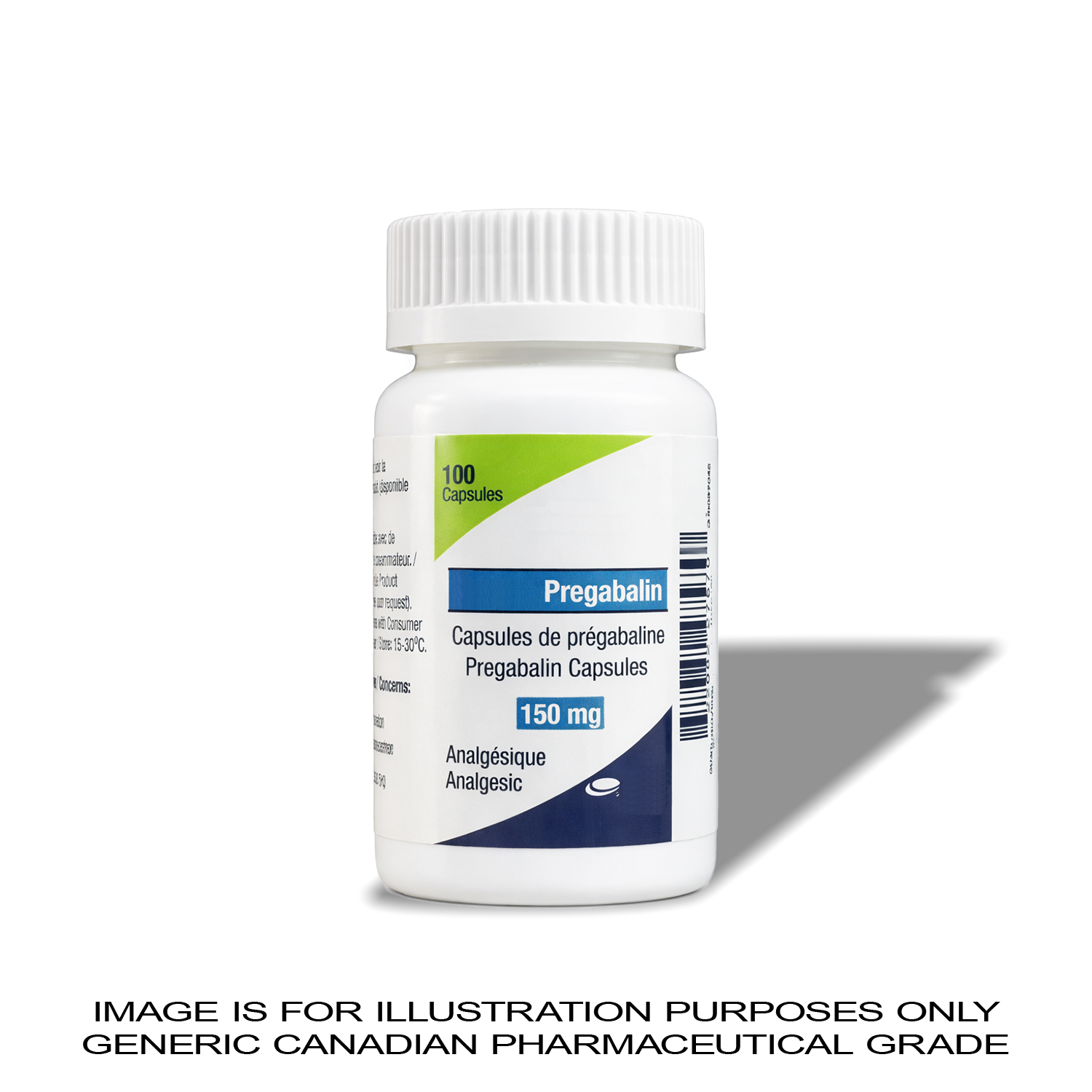 Lyrica / Pregabalin 150MG X 100  [Nerve Pain Relief] — Peptide Source Canada source product image