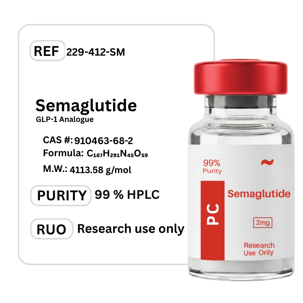 Semaglutide — Vial / 5mg — Edmonton Peptides source product image