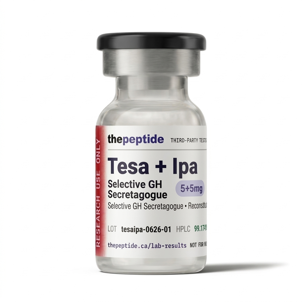 Tesamorelin + Ipamorelin Blend (5mg + 5mg) — ThePeptide source product image