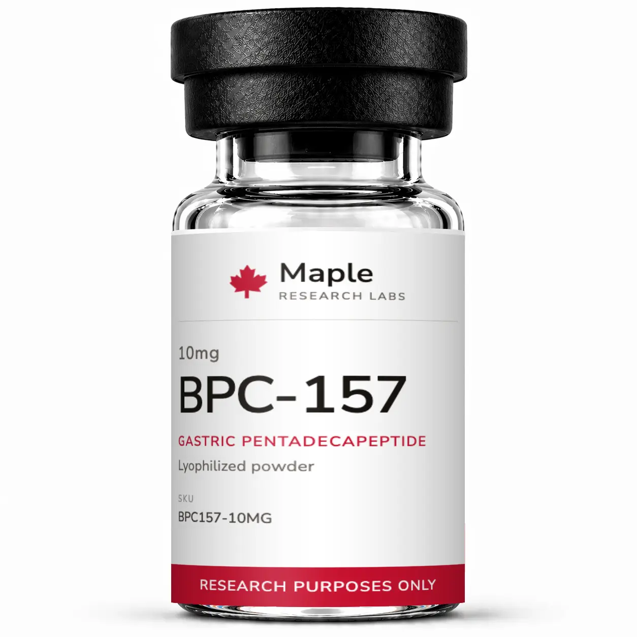 BPC-157 10MG — Maple Research Labs source product image