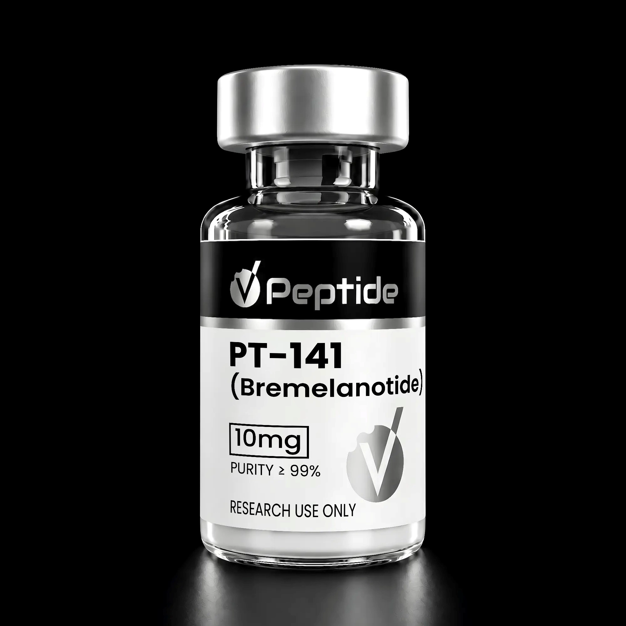 PT-141 — 10mg | Cyclic Melanocortin Agonist (MC4R) — VPeptide source product image