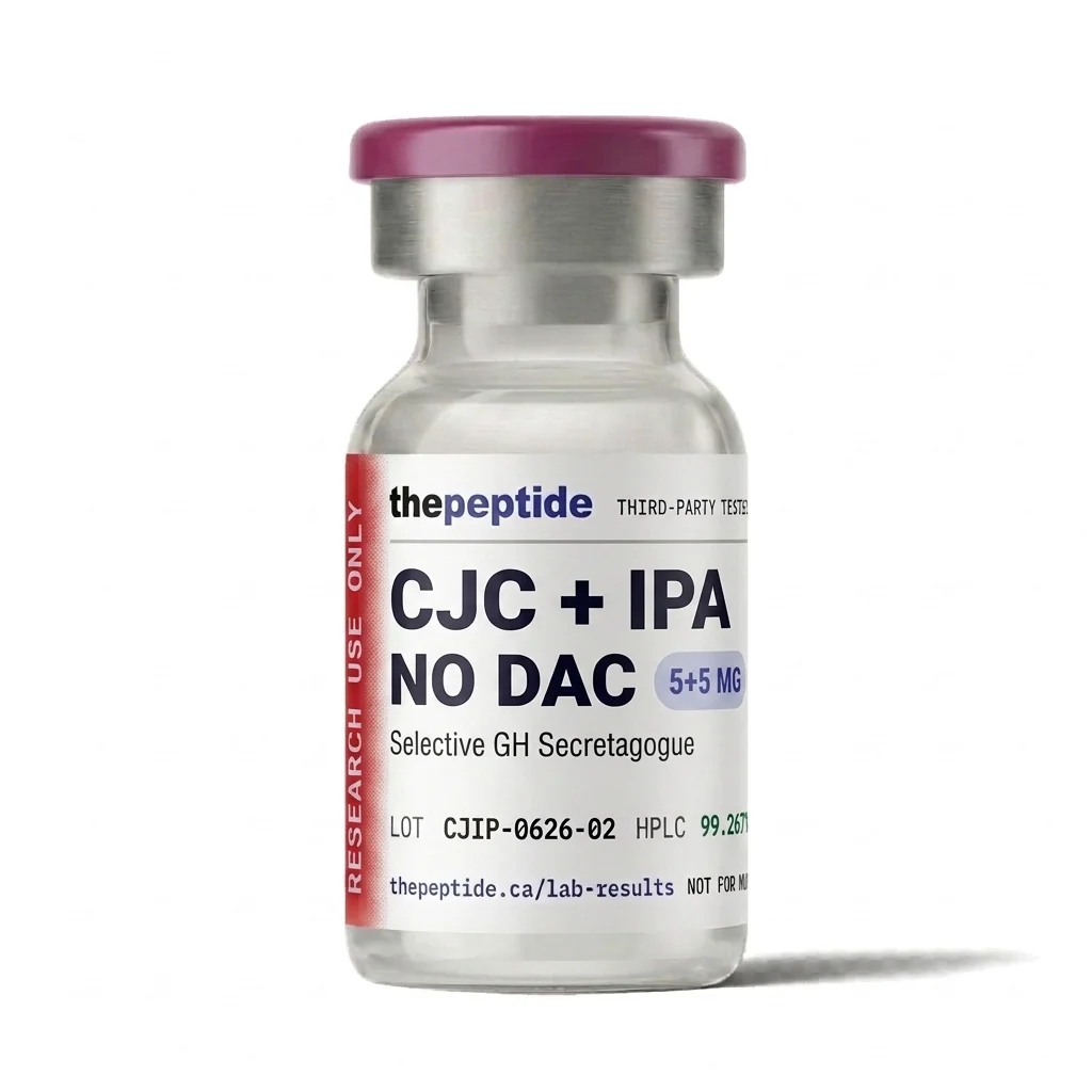 CJC-1295 (no DAC) + Ipamorelin 10mg — 10mg (5mg+5mg) — ThePeptide source product image