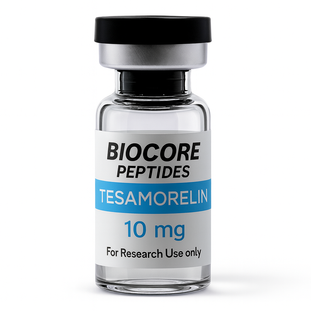Tesamorelin 10mg (Single Vial or Bundle and Save) — Biocore Peptides source product image