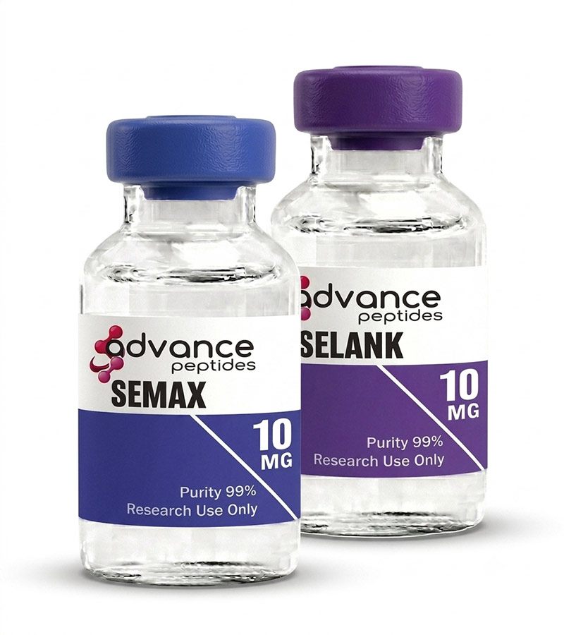 Cognitive Stack 20mg (Semax 10mg + Selank 10mg) — Advance Peptides source product image