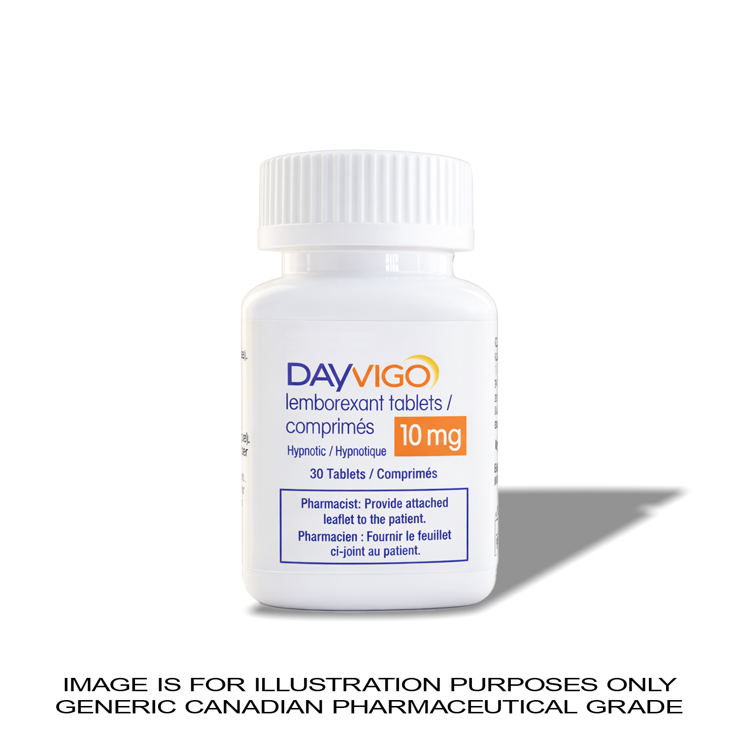 Lemborexant 10MG X 30 [Sleep Aid] — Peptide Source Canada source product image