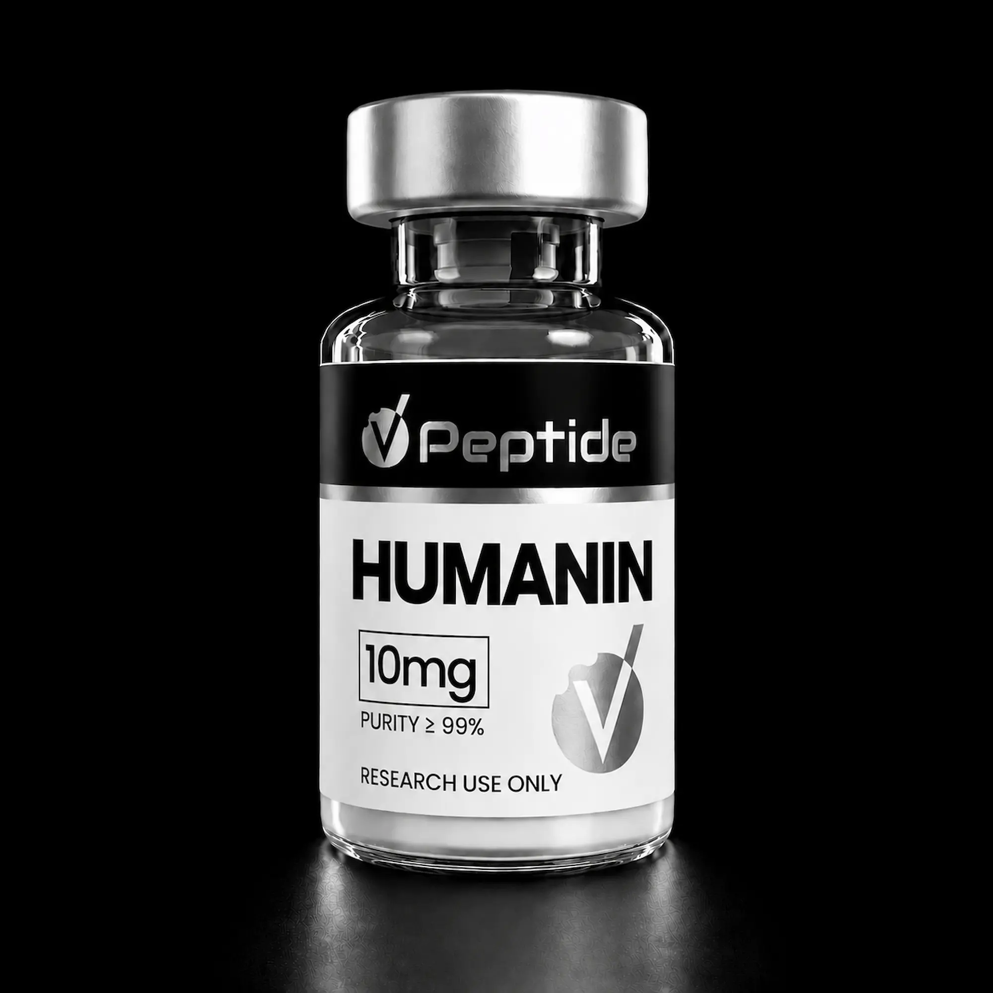 Humanin — 10mg Vial | Mitochondrial-Derived Peptide — VPeptide source product image