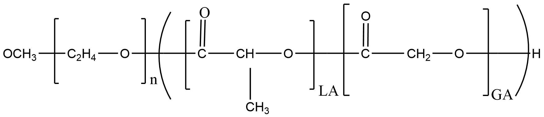 Methoxy poly(ethylene glycol)-b-poly(lactide-co-glycolide) | Ratio: 50:50 | mPEG: PLGA (Mw 1500 : 50000) | CAS CAS 743423-15-6 — ResolveMass Laboratories source product image