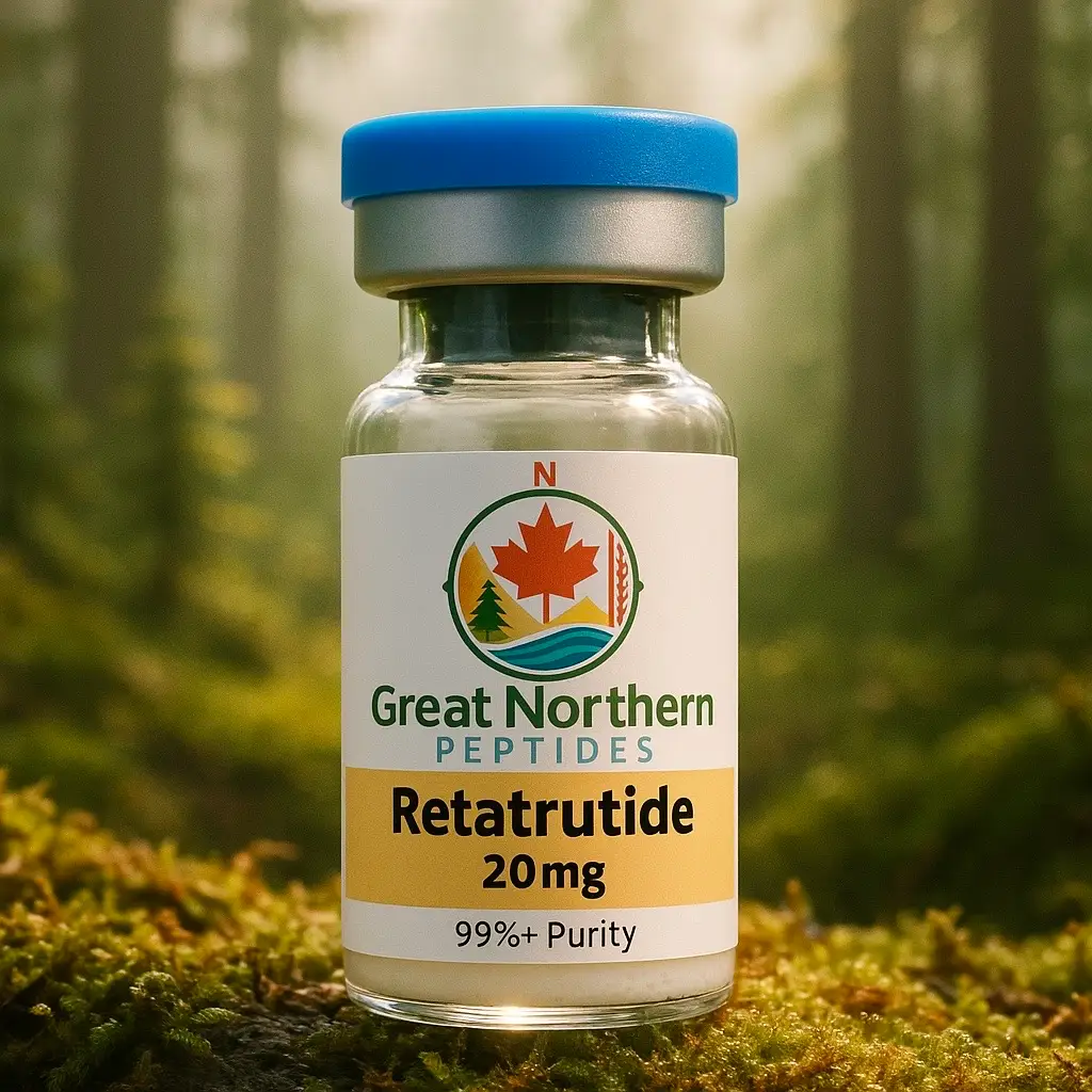 Retatrutide 20mg — Great Northern Peptides source product image