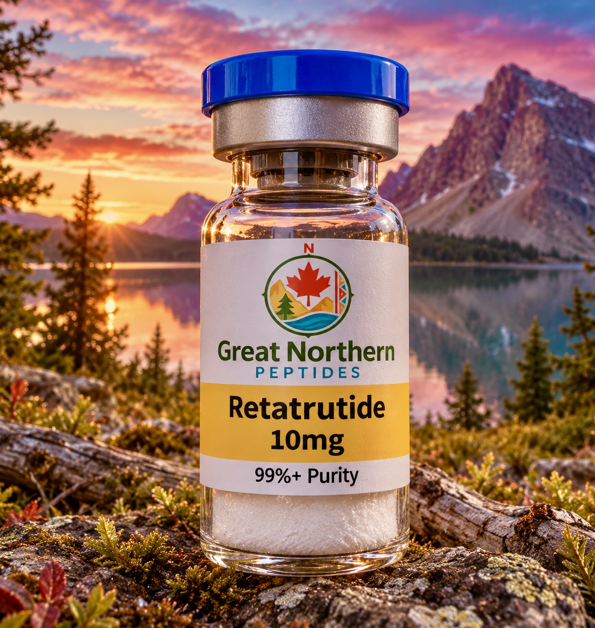 Retatrutide 10mg — Great Northern Peptides source product image