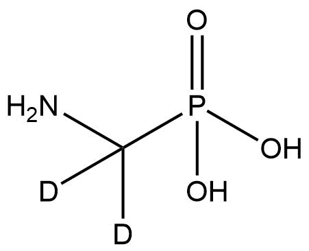 (Aminomethyl-d2)phosphonic Acid | CAS 30926-24-0 — ResolveMass Laboratories source product image