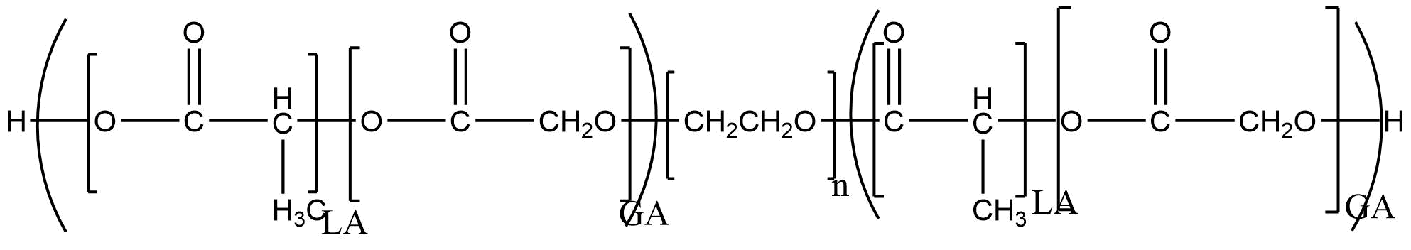 Poly(lactide-co-glycolide)-b-poly(ethylene glycol)-b-poly(lactide-co-glycolide) | PLGA: mPEG: PLGA (Mw 25000: 1500:25000 | CAS 952 111-10-3 — ResolveMass Laboratories source product image