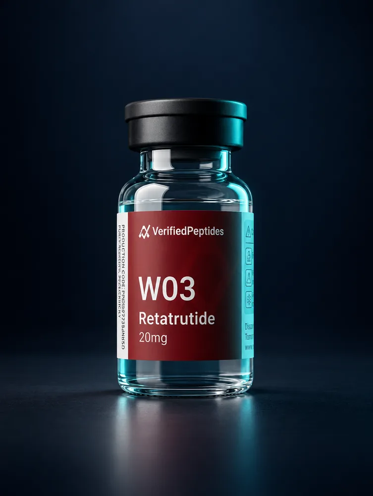 Retatrutide 20mg — VerifiedPeptides source product image