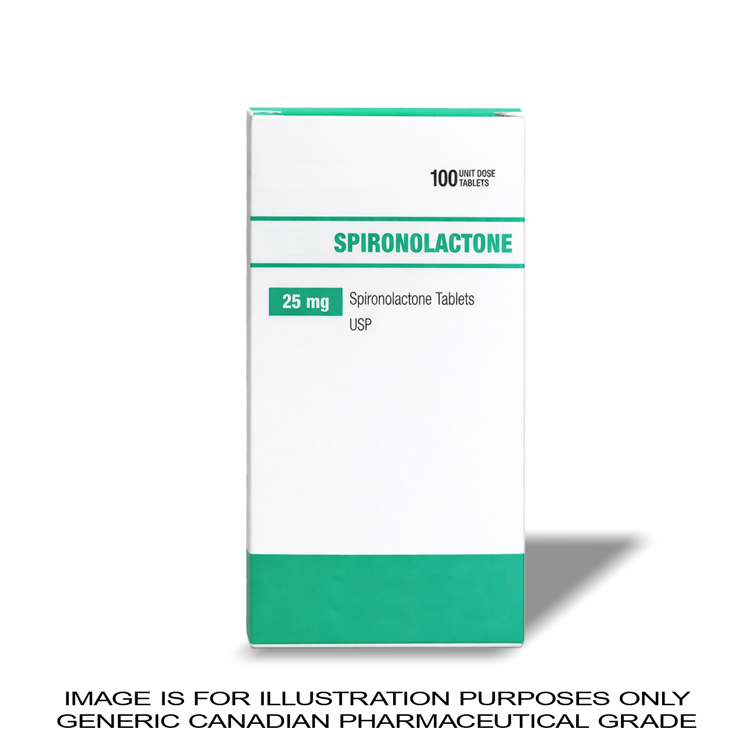 Spironolactone 25MG X 100 [Blood Pressure] — Peptide Source Canada source product image