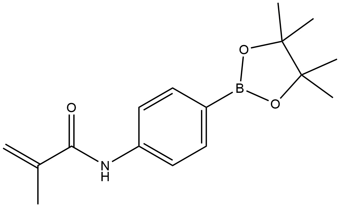 N-(4-(4,4,5,5-tetramethyl-1,3,2-dioxaborolan-2-yl)phenyl)methacrylamide | CAS 1056904-41-6 — ResolveMass Laboratories source product image
