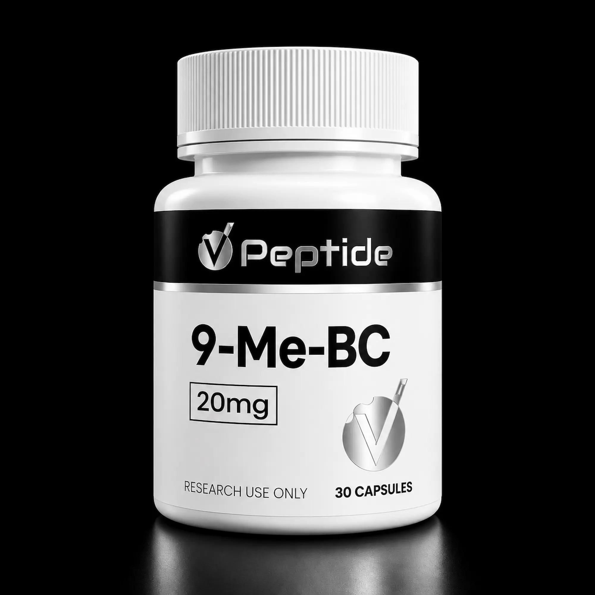 9-Me-BC — 20mg Capsules (30 Caps) | Dopaminergic Neurogenic — VPeptide source product image