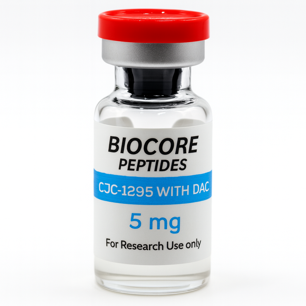 CJC-1295 WITH DAC 5mg — Biocore Peptides source product image