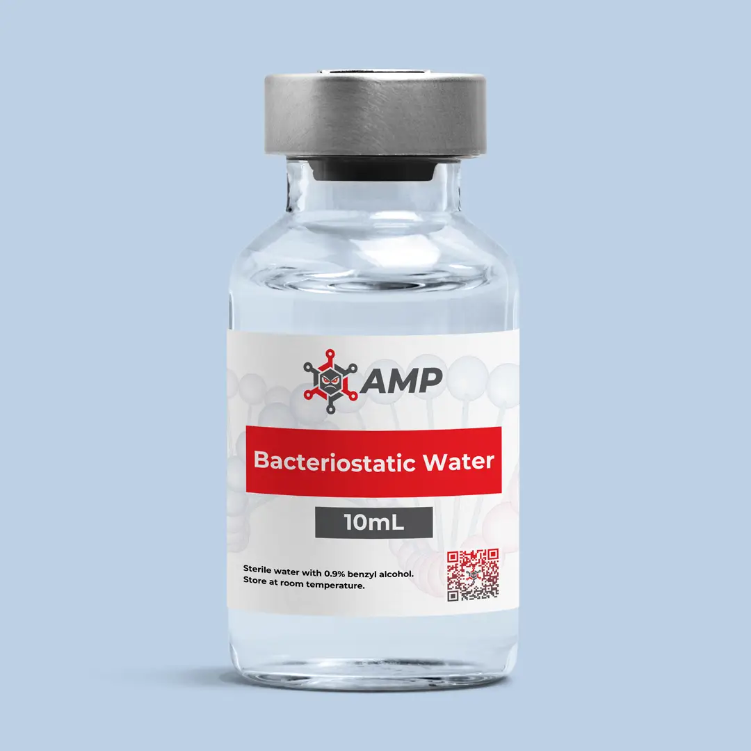 Bacteriostatic Water 10mL — AMP Peptides Canada source product image